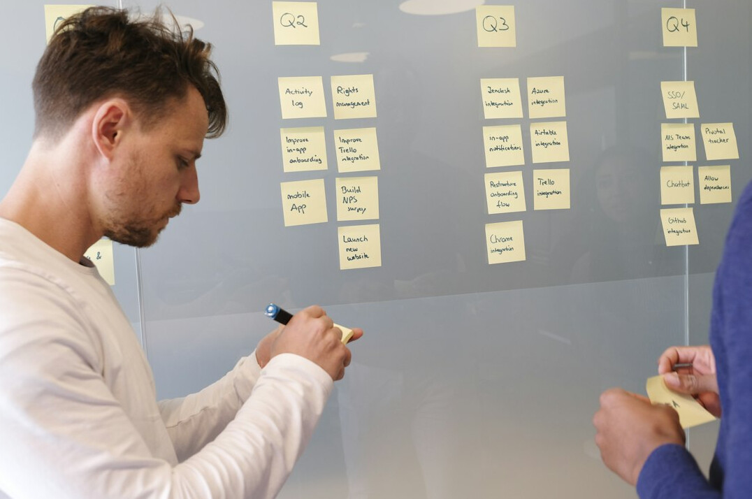 strategic planning whiteboard