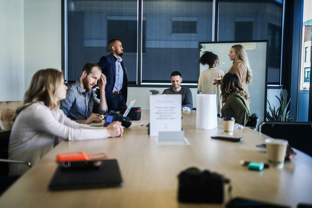 business team meeting planning